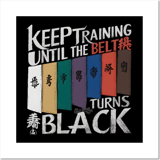 Cool Karate Martial Arts Gift Funny Karate Training Wall Art by TopTees